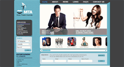 Desktop Screenshot of musictheatreaustralia.com.au