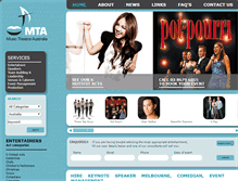 Tablet Screenshot of musictheatreaustralia.com.au